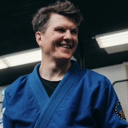 Guy Anderson BJJ student and kids intructor